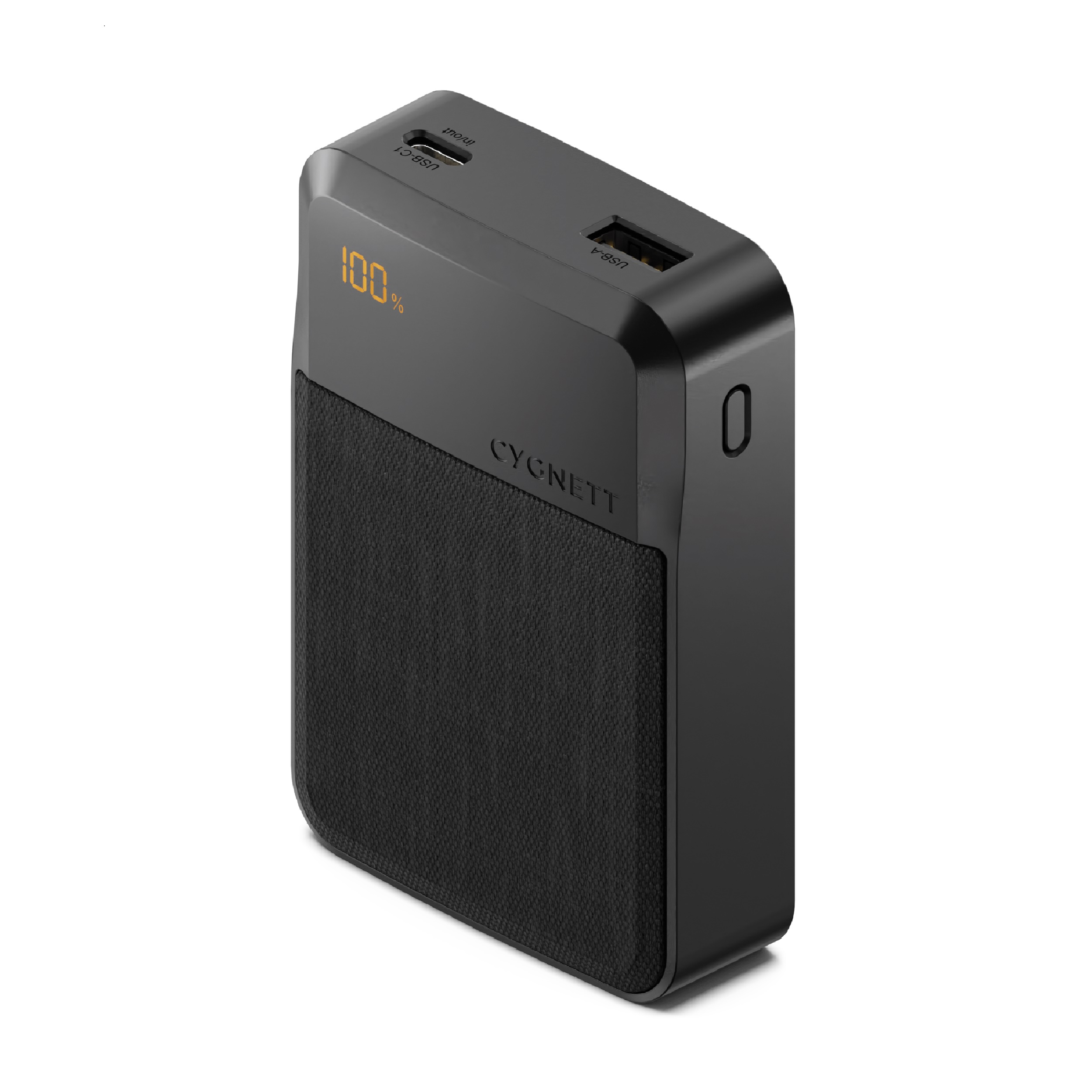 Cygnett ChargeUp Reserve 3rd Gen 10K mAh Power Bank-Black(CY4764PBCHE),Triple Port(Dual USB-C 20W/18W + 1xUSB-A 18W),40cm USB-C Cable,2 Years Warranty