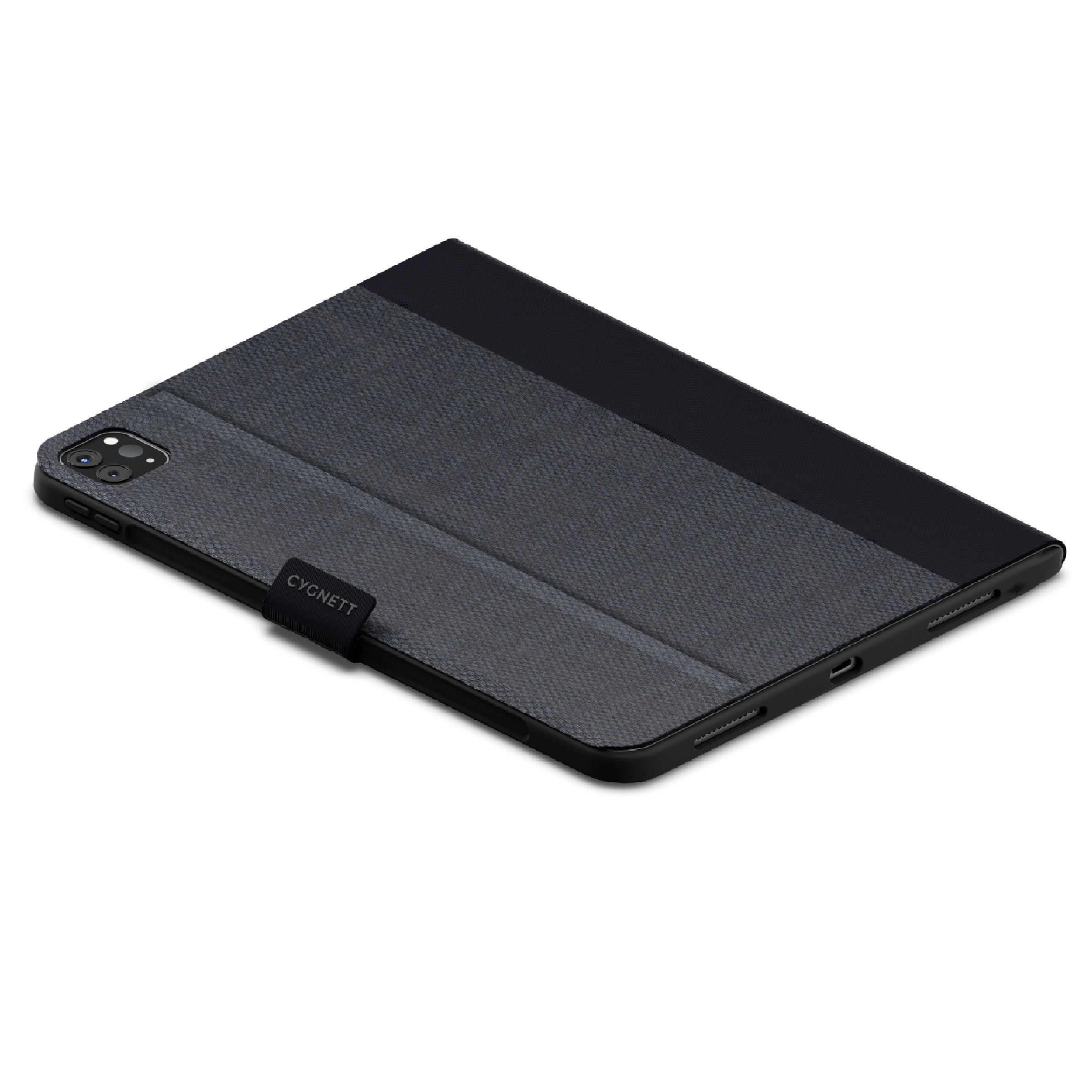 Cygnett TekView Apple iPad Pro M4 (11') (5th Gen) Case - Black (CY4972TEKVI), 4ft Drop Protection, Multi Viewing Stand,Pencil Storage,2 Years Warranty