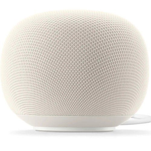 Google Security camera Home Speaker - Porcelain(GA09978-AU),1GB/4GB, 360° Sound, Built-in Google Assistant, Smart Home Control, Multi-Room Audio, 2 Years Warranty