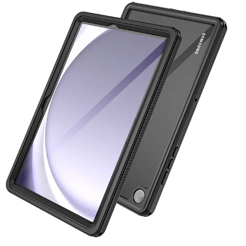 USP Samsung Galaxy Tab A11+ / A9+ (11') WaterProof Case Clear - IP68, Reliable & Durable, 360° Rotation, DustProof, SnowProof, 3 Years Warranty