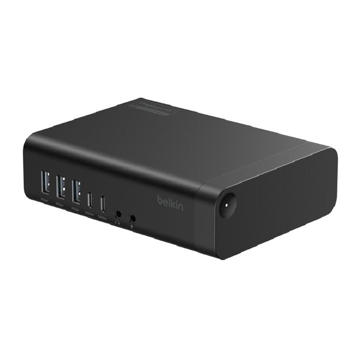 Belkin Print media Connect Universal 16-Port Triple Display USB-C Dock - Black(INC029auBK),140W PD,10 Gbps ,Triple 4K@60Hz Display,3 Years Warranty