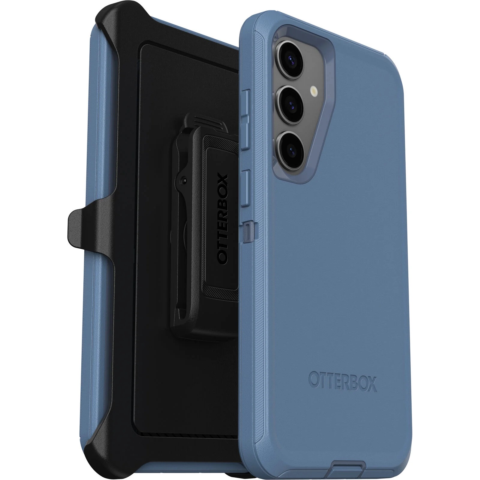 OtterBox Defender Samsung Galaxy S24+ 5G (6.7') Case Blue - (77-94484),DROP+ 5X Military Standard, Wireless Charging Compatible, 7 Years Warranty