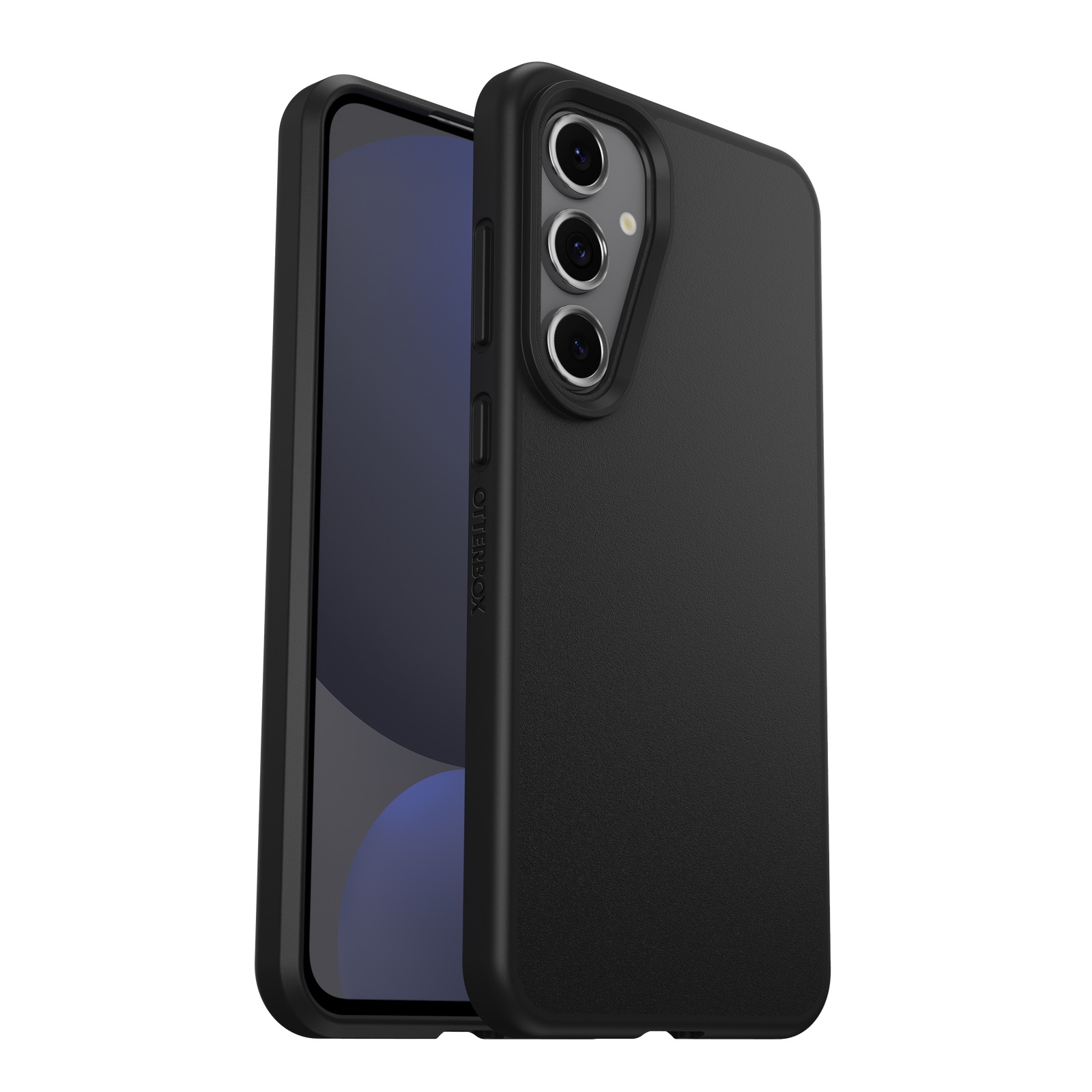 OtterBox React Samsung Galaxy S24 FE 5G (6.7') Case Black - (77-97080),Antimicrobial,DROP+ Military Standard, Hard Case,7 Years Warranty