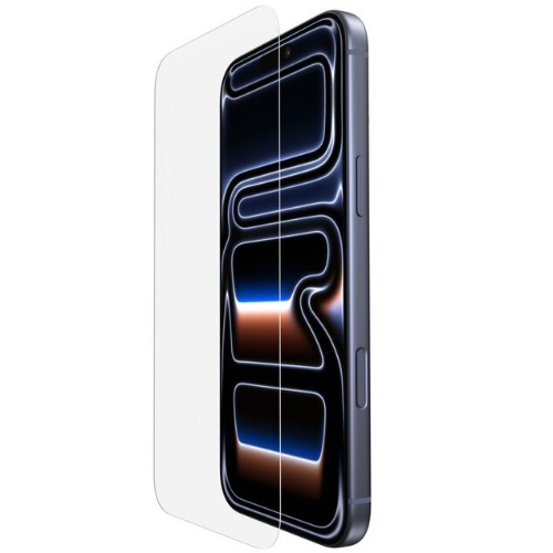 Belkin Commercial display ScreenForce Tempered Glass Screen Protector for iPhone 18 Pro Max / iPhone 17 Pro Max - Clear (OVA221fq),6ft. Drop Protection,2 Years Warranty