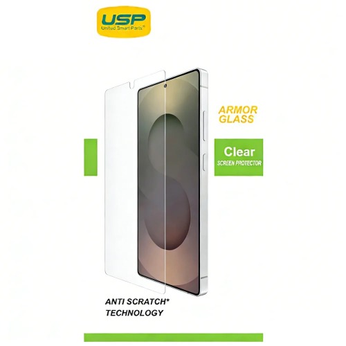 USP Samsung Galaxy A27 (6.7')  Armor Glass Screen Protector Clear - Scatch Resistance ,9H Hardness, 5 Years Warranty