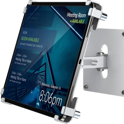 USP Apple iPad (11') (A16) (11th Gen) Wall Mount Silver - Universal Compatibility, Easy & Secure Installation, 360° Rotation, 3 Years Warranty