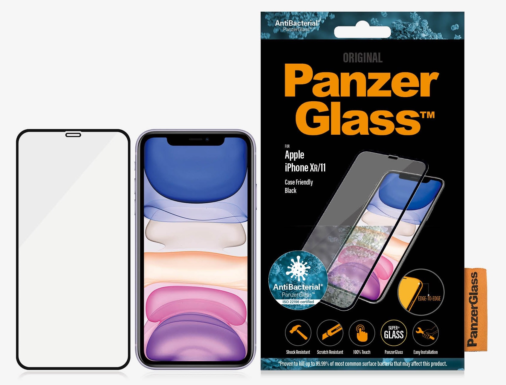 PANZER IPHONE 11  GLASS SCREEN PROTECTOR