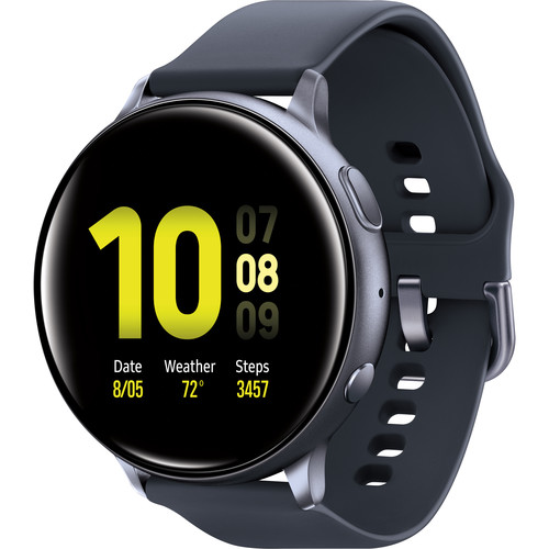 Samsung Galaxy Watch Active2 Cellular/LTE 40mm Black - 1.2' sAMOLED Display, 1.15GHz CPU Speed, 1.5GB RAM, 4GB ROM, 247 mAh Battery, 3G WCDMA 4G LTE