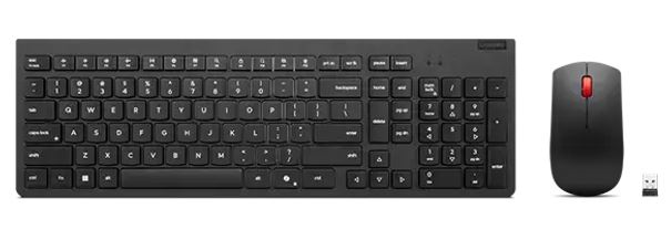 Lenovo Essential Wireless Combo Keyboard & Mouse Gen2 AI - US English
