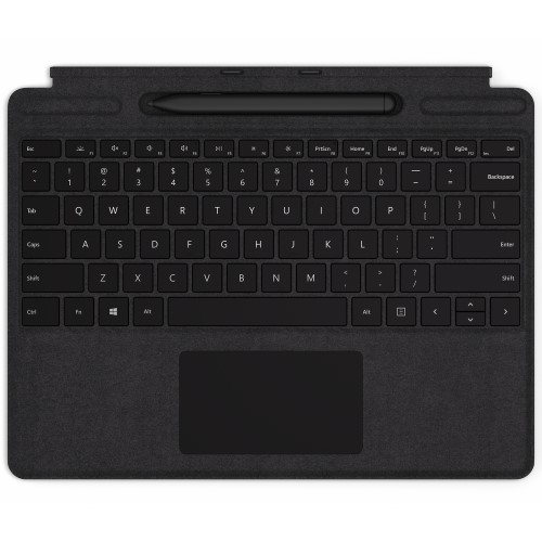 Microsoft Surface Pro X Signature Keyboard with Slim Pen Bundle - Black Commerical