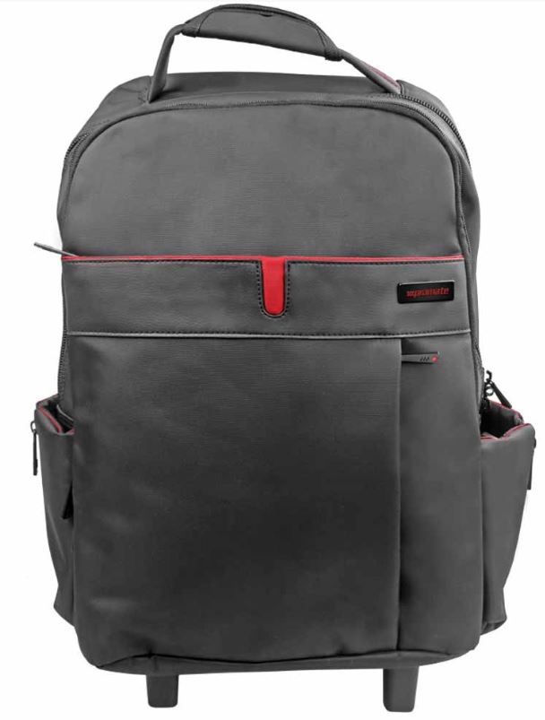 Promate 'trolleyPak-1'Premium Multi-purpose Portable Trolley Bag for Laptops upto 15.6'