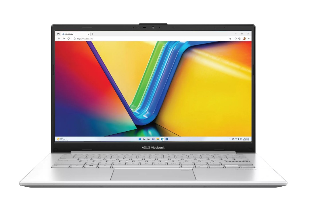 ASUS Notebook-P Laptop (Special Buy) ASUS Vivobook Go 14 14' FHD Notebook AMD Radeon Graphics DDR5 4 GB 128GB SSD Win 11 Home 1.38kg 1Y Warranty E1404FA-EB1615WS-P