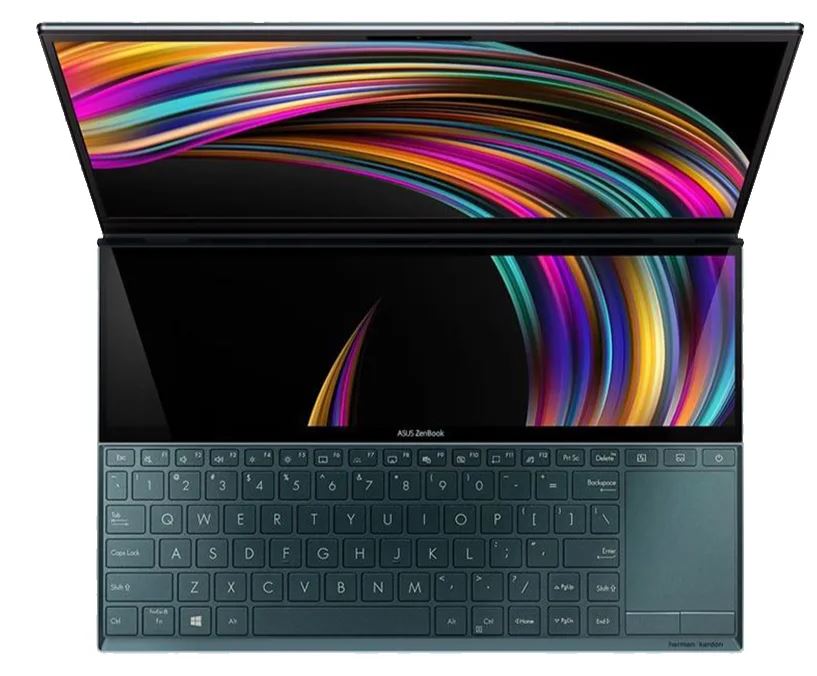 Asus ZenBook Duo UX481FL 14' FHD Touch i5-10210U 8GB 512GB SSD WIN10 HOME MX250 Backlit HDMI ScreenPad No FP  WIFI BT 1.5Kg 1YR WTY W10H Notebook