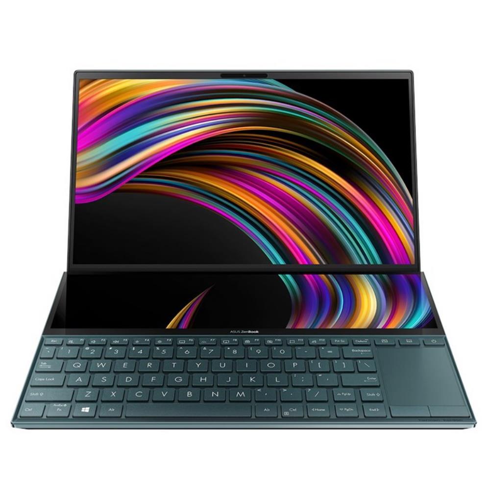 Asus ZenBook Duo UX481FL 14' FHD Touch i7-10510U 16GB 1TB SSD WIN10 PRO IntelUHD Graphics ScreenPad 1.6Kg 1YR WTY W10P Notebook (UX481FL-HJ084R)