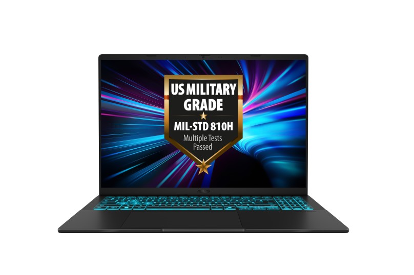 ASUS Notebook-P (Special Buy) ASUS VivoBook V16 16' WUXGA Notebook, Intel Core 7 240H, DDR5 32GB, 1TB SSD, RTX 5060 8GB GDDR7, Black, Win 11 Pro, 1.95kg, 1Y Warranty V3607VM-RP032X-P