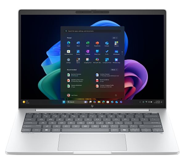 HP Print media EliteBook 8 G1i 14' WUXGA IR AMD Ryzen 7-350 32GB DDR5 512GB SSD Windows 11 Pro Radeon 860M GPU 50 TOPS TB Fingerprint 3yr NBD OS 1.4kg BX2X3PT