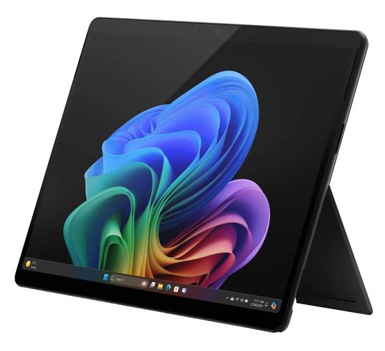Microsoft Surface Pro 11 13' Touchscreen Copilot+ Snapdragon X Plus  16GB 512GB SSD WIN 11P USB-C Thunderbolt WIFI7 BT Camera 895g Black- EU required