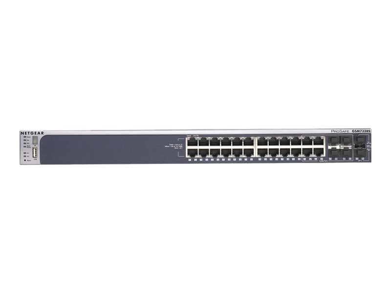 Netgear ProSAFE 24+4 Gigabit Ethernet L3 Managed Stackable Switch