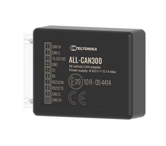 Teltonika ALC300RUVS01 Power accessory Telematics CAN adapter for reading CAN bus data from any vehicle and any kind of transport