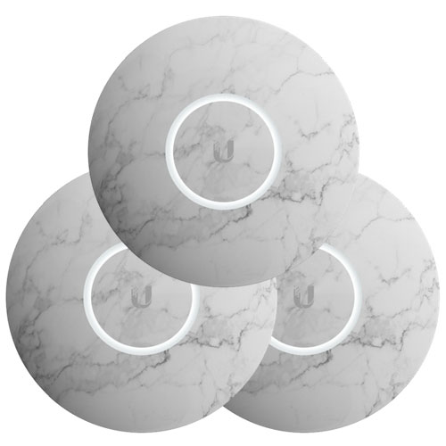Ubiquiti UniFi NanoHD Hard Cover Skin Casing - Marble Design - 3-Pack