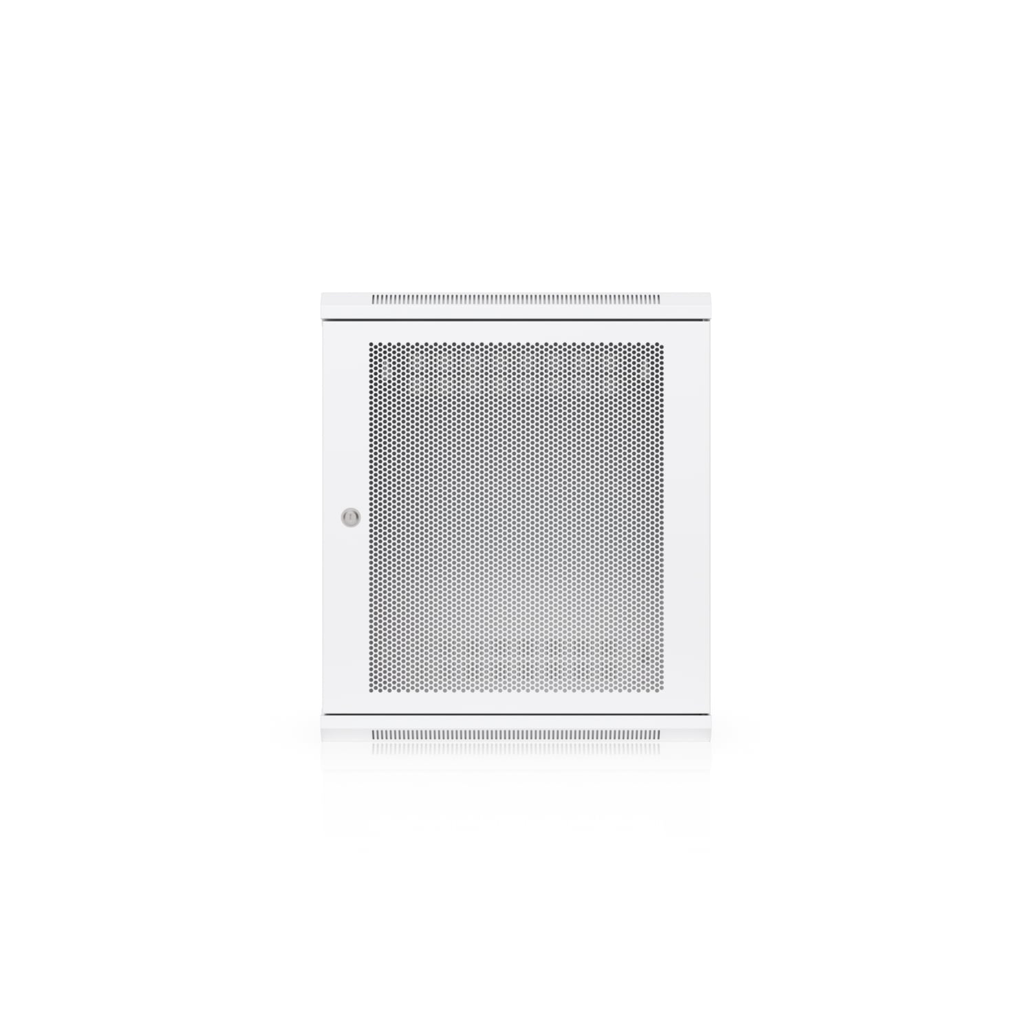 Ubiquiti 12U Rack Cabinet,Fully Assembled Wall-Mount Rack,Built-In Fans,Removable Panels,Easy Equipment Access,Space-Efficient Small-Scale Deployments