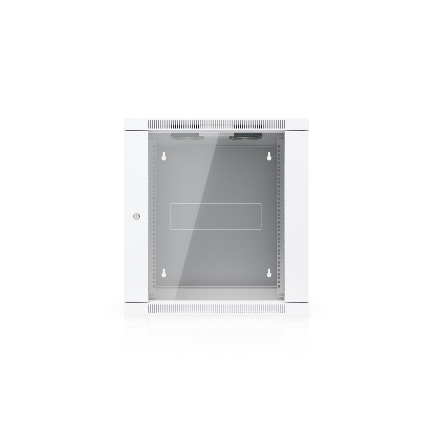 Ubiquiti 12U Rack Cabinet,Fully Assembled Wall-Mount Rack,Built-In Fans,Removable Panels, Easy Equipment Access,Space-Efficient Small-Scale Deployment