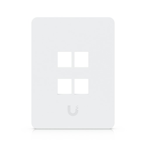 Ubiquiti Universal Paintable Keystone Wall Plate, 4-Pack, Universal Keystone Wall Plate, Paintable Cover For Clean, Customizable Finish.