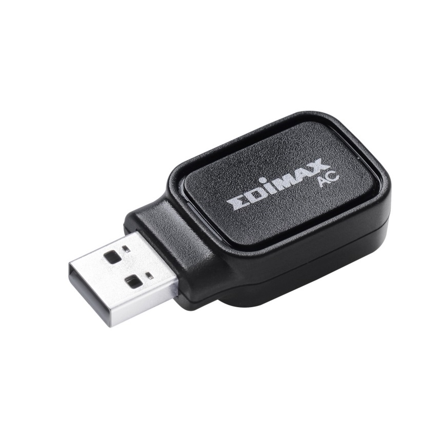 Edimax AC600 Dual-Band WIFI  Bluetooth USB Adapter - 802.11ac/802.11abgn/2.4Ghz (150Mbps)/5Ghz (433Mbps)/ BT4.0/Notebook Laptop and Desktop PC