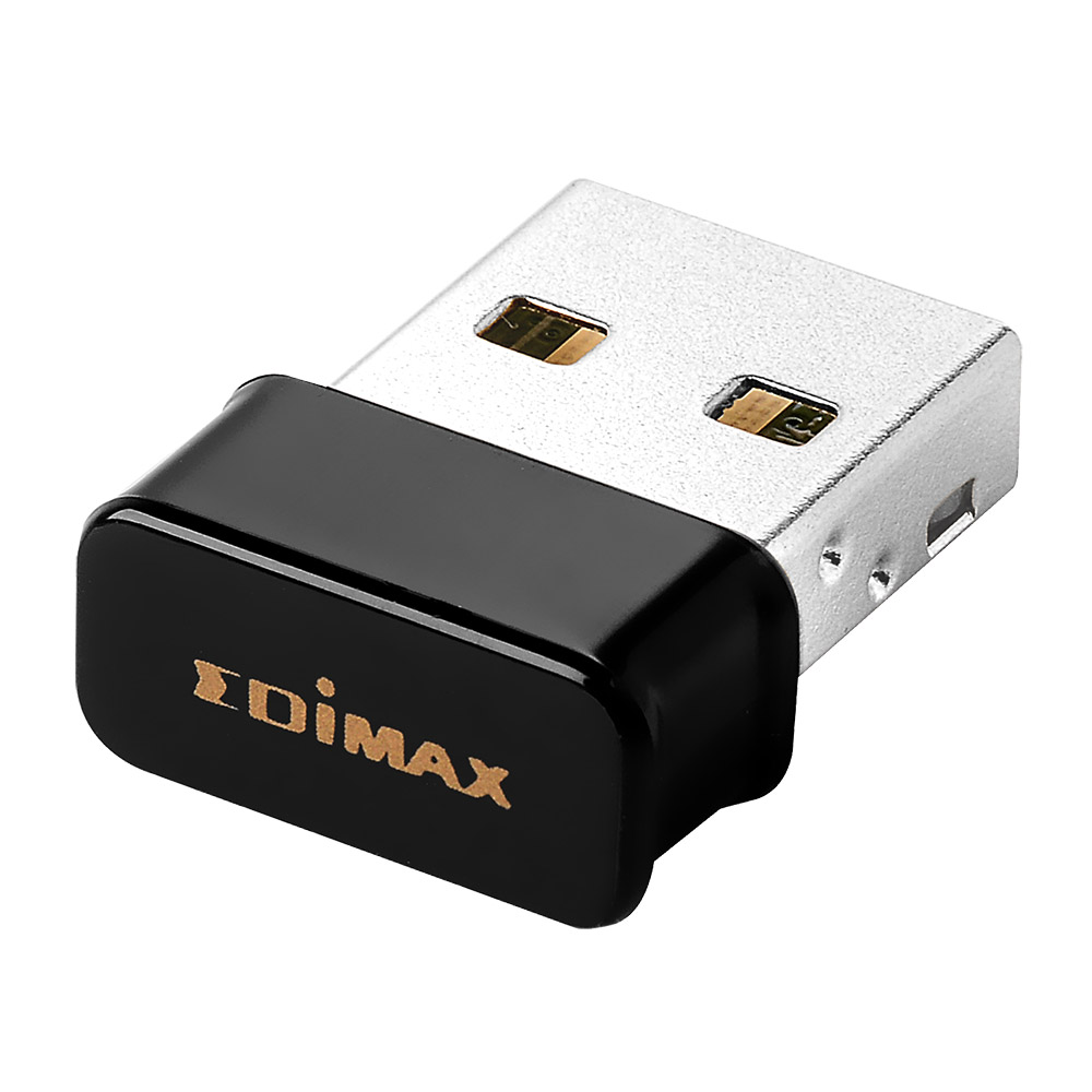 Edimax N150 2-in-1 Wireless WIFI  Bluetooth Nano USB Adapter - WIFI/BT/ 802.11bgn/Up to 2.4GHz (150Mbps)/Miniature Size/Designed for Notebook Laptop