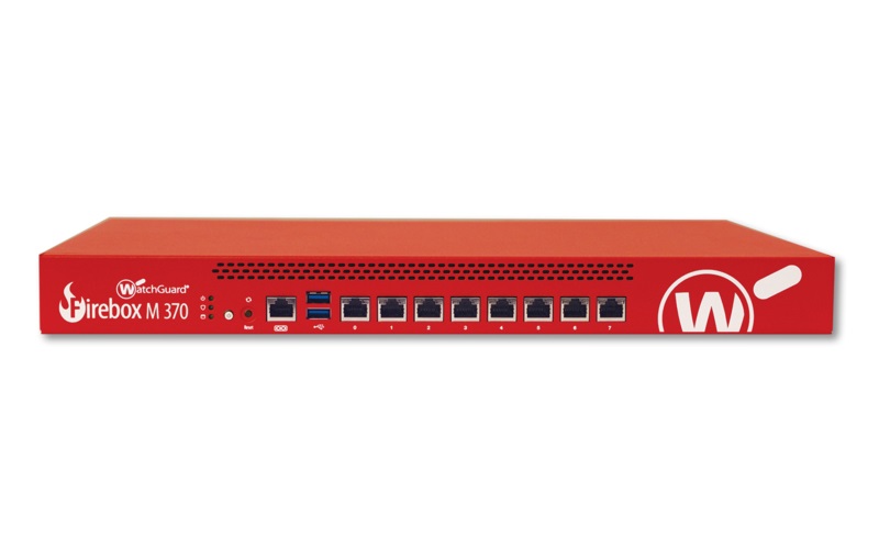 WatchGuard Firebox M370 with 1-yr Standard Support - Only available to WGOne Silver/Gold Partners