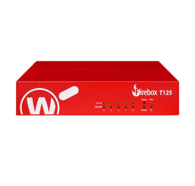 WatchGuard NFR for Firebox T125 - 3 Year (License ONLY; HW SKU: WGT125000) WGT1250023
