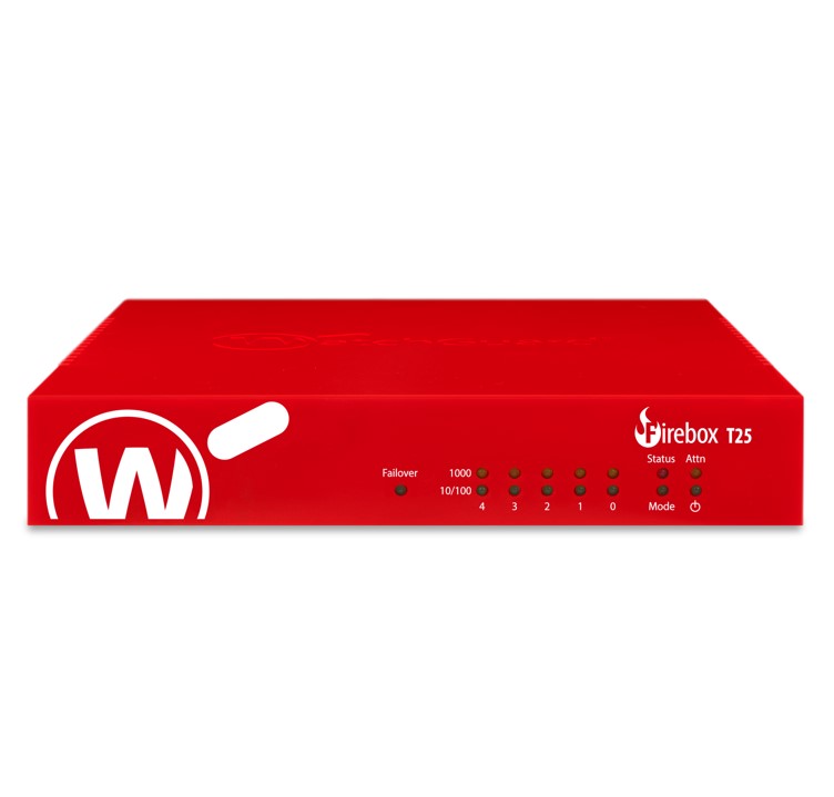 Trade Up to WatchGuard Firebox T25 with 1-yr Total Security Suite
