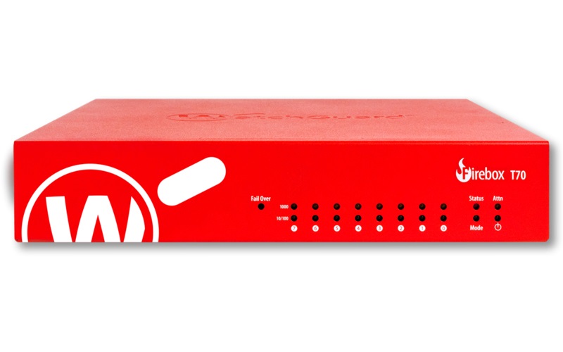 WatchGuard Firebox T70 and 1-yr Standard Support (WW) - Only available to WGOne Silver/Gold Partners