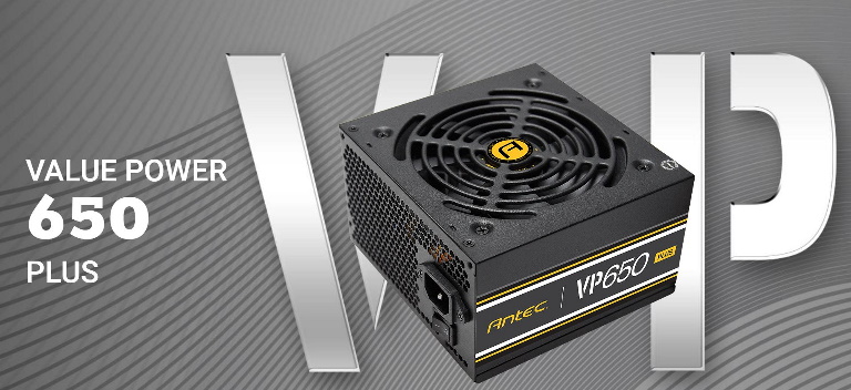 buy Antec VPP 650w 80 PLUS @ 85% Efficiency AC 120V - 240V, Continuous Power, 120mm Silent Fan. ATX Power Supply, PSU,3 Years Warranty. online from our Melbourne shop