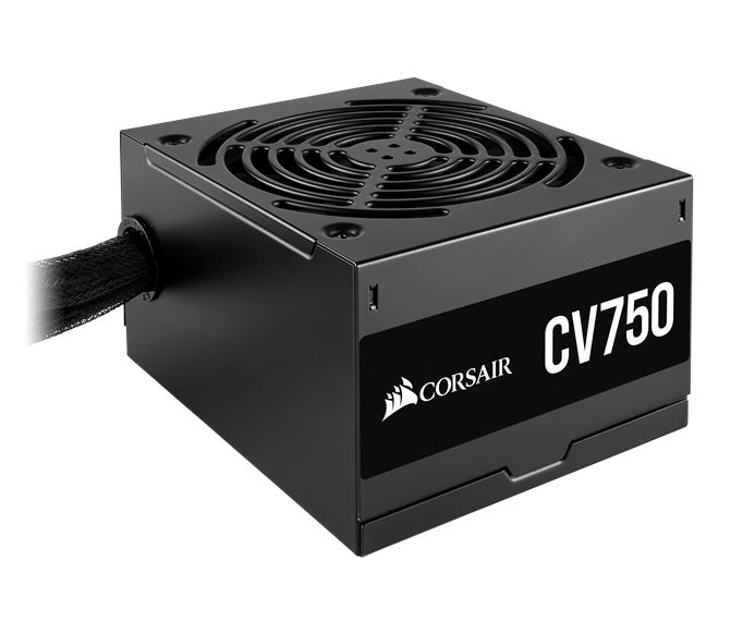 buy Corsair 750W CV Series CV750, 80 PLUS Bronze Certified, Up to 88% Efficiency,  Compact 125mm design easy fit and airflow, ATX, PSU (LS) online from our Melbourne shop
