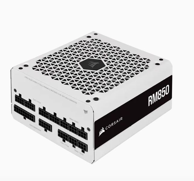 buy Corsair 850W 2021 RM 80+ Gold Fully Modular 140mm FAN, 12PIN GPU, ATX Power Supply, PSU, 10 Years Warranty - White online from our Melbourne shop