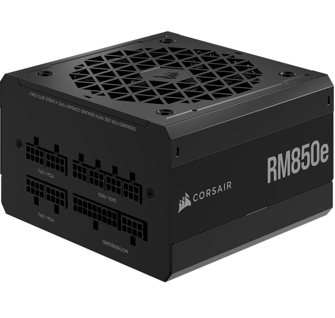 buy Corsair 850W 2022 RME 80+ Gold Fully Modular 140mm, 12PIN GPU,  FAN ATX Power Supply, PSU, 10 Years Warranty. online from our Melbourne shop