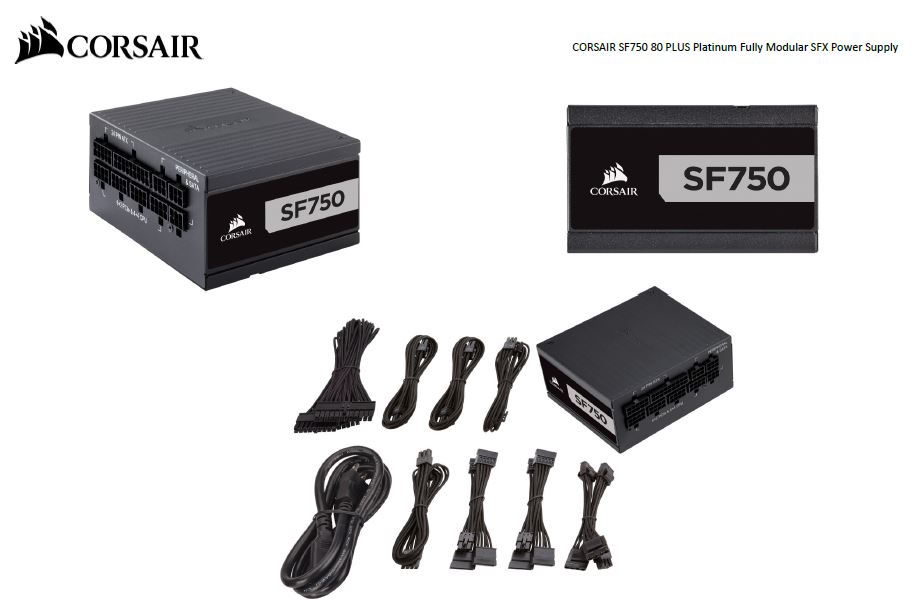 buy Corsair 750W SF 80+ Platinum Fully Modular 80mm FAN SFX PSU (Not ATX Standard) 7 Years Warranty online from our Melbourne shop
