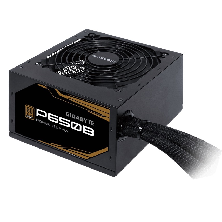 buy Gigabyte P650B 650W ATX PSU Power Supply 80+ Bronze 89% 120mm Fan Mesh Braided Cables Single +12V Rail Japanese Cap >100K Hrs MTBF no AU Power Cord online from our Melbourne shop