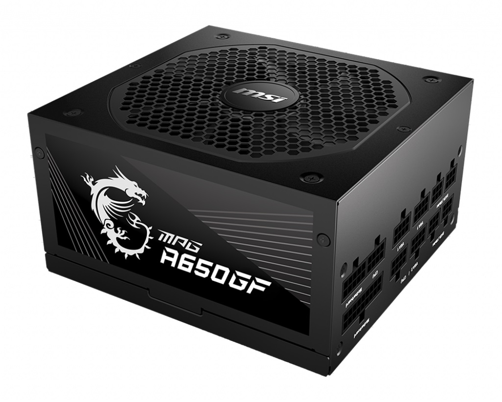 buy MSI MPG A650GF 650W Up to 90% (80 Plus Gold) ATX Power Supply Unit (LS) online from our Melbourne shop