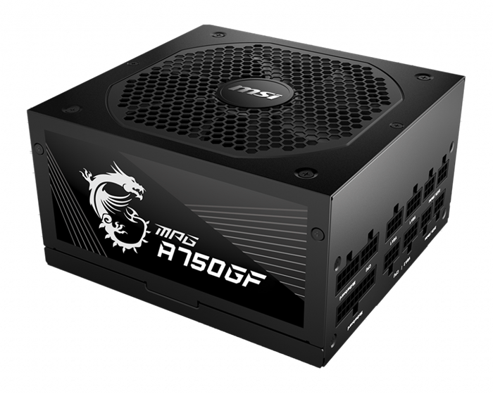 buy MSI MPG A750GF 750W Up to 90% (80 Plus Gold) ATX Power Supply Unit online from our Melbourne shop