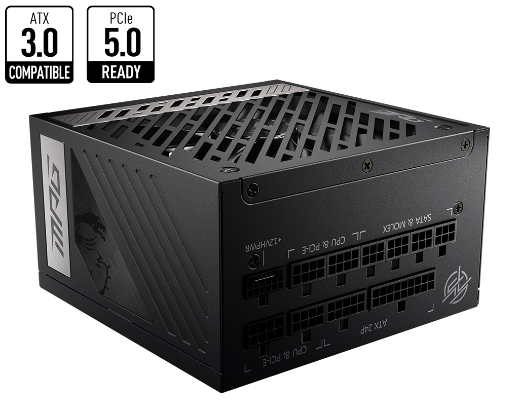 buy MSI MPG A850G PCIE5 850W Up to 90% (80 Plus Gold) ATX Power Supply Unit online from our Melbourne shop