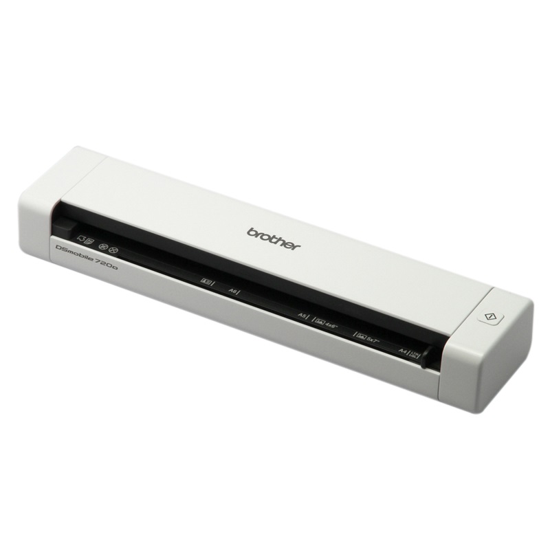 Brother DS-720D Mobile Scanner Double Sided Scan, 7.5PPM, USB