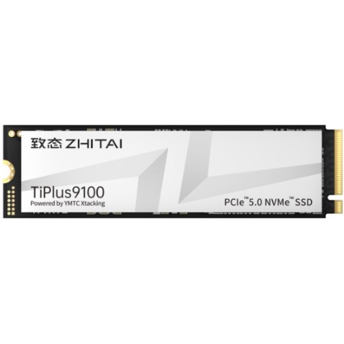 YMTC Zhitai TiPlus9100 SSD 1TB M.2 2280 YMTC Xtacking 4.0 TLC Chip PCIe™ Gen5 x4，NVMe™ 2.0 12000MB/s 10700MB/s R/W 600 TBW 5Y warranty ZTSS3CB08D6EMC-S00