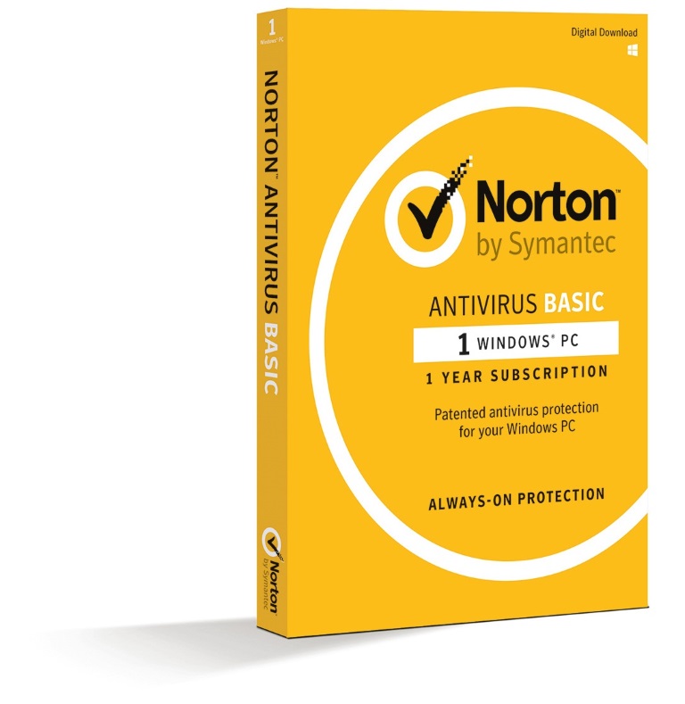 Norton Antivirus Basic 1.0 1 User, 1 Device, 12M Subscription - Retail Box