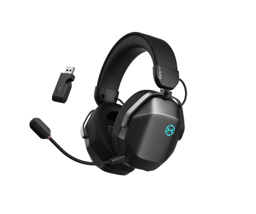 EDIFIER Business communication device G5 MAX Space grey THX Spacial Audio Quad-mode Gaming Headset-Space Grey