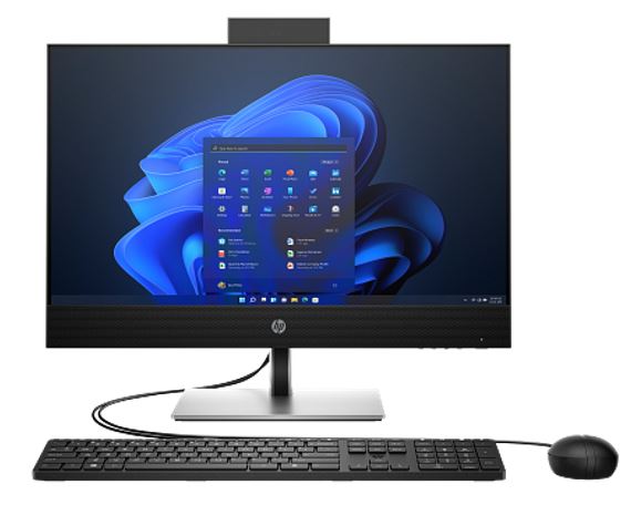 HP ProOne 440 G9 AIO 23.8'/24' FHD TOUCH Intel i5-14500T 16GB DDR5 512GB SSD WIN 11 PRO Intel UHD 770 GPU WiFi6 Webcam DP HDMI KB+Mouse 3Yr OS Wty