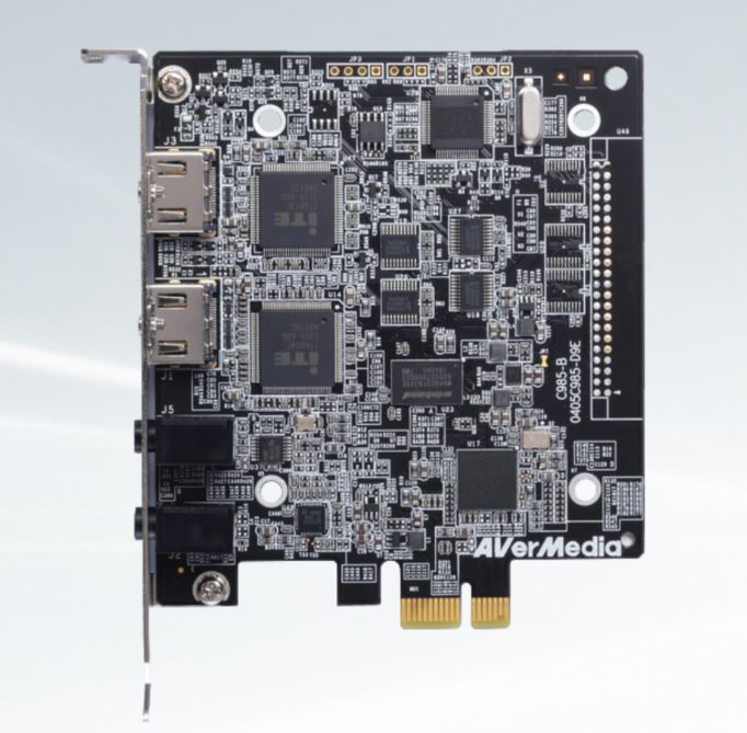 AVerMedia CE330B 1080p30, HDMI, H.264 H/W Encode, Specifically designed SDK, PCIe Video Capture Card