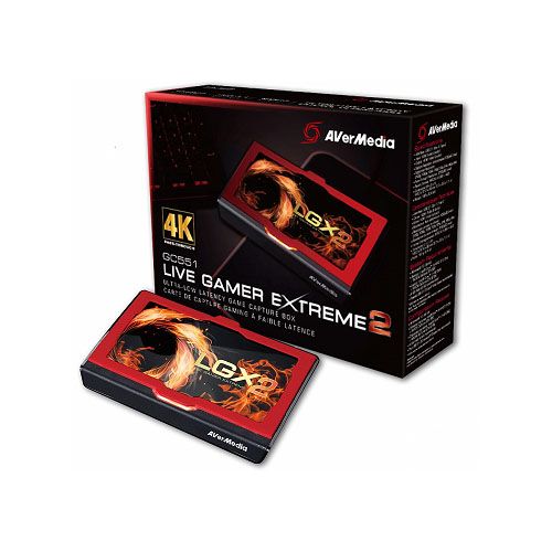 AVerMedia GC551 Live Gamer Extreme 2. 4K Pass-Through * Only for USB 3.0 / 3.1 (Gen 1) Chipset Capture device. Record 1080p @ 60 fp.