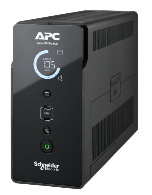 APC BR900G2I Printer consumable Back-UPS PRO 900VA/540W, 6 IEC outlets, LCD interface, USB Charging ports, Tower, 230V, Lead-acid battery, Input IEC 60320 IEC 60309, 1.5m cable